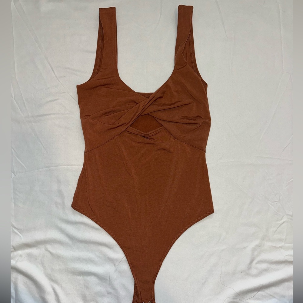 Abercrombie Copper Brown Bodysuit
